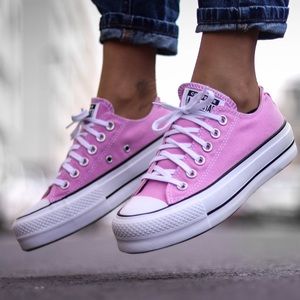 Converse platform peony pink size women’s 9